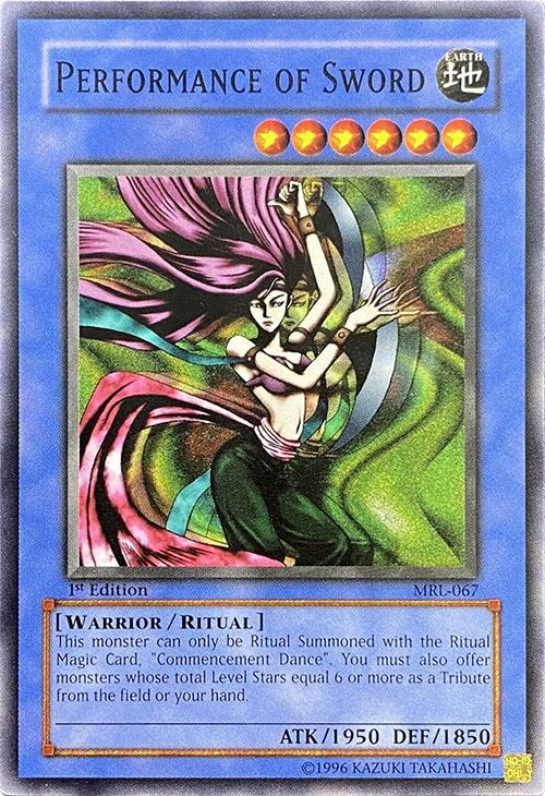 Performance of Sword — Magic Ruler (MRL-067) Yu-Gi-Oh! card Imagen principal del producto