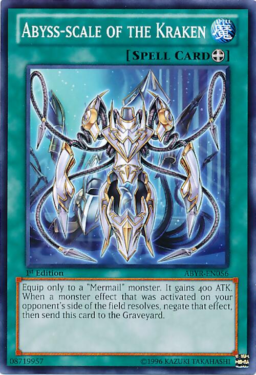 Abyss-scale of the Kraken — Abyss Rising (ABYR-056) Yu-Gi-Oh! card