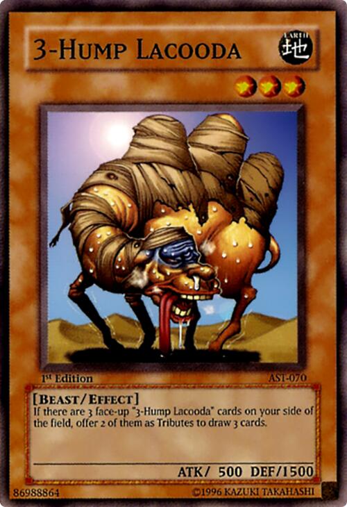 3-Hump Lacooda — Ancient Sanctuary (AST-070) Yu-Gi-Oh! card