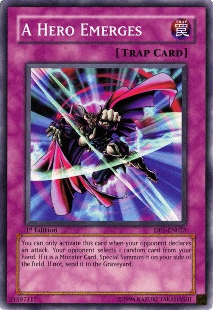 A Hero Emerges — Duelist Pack: Jaden Yuki (DP1-025) Yu-Gi-Oh! card Image principale du produit