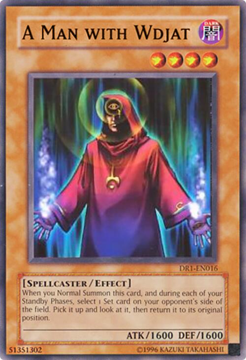 A Man with Wdjat — Dark Revelation 1 (DR1-016) Yu-Gi-Oh! card