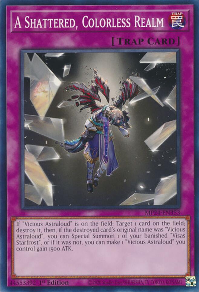A Shattered, Colorless Realm — 25th Anniversary Tin: Dueling Mirrors (MP24-353) Yu-Gi-Oh! card