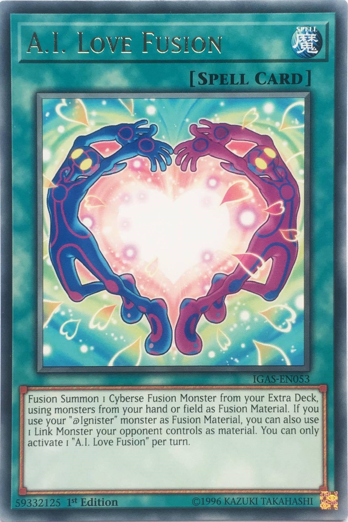 A.I. Love Fusion — Ignition Assault (IGAS-053) Yu-Gi-Oh! card Image principale du produit