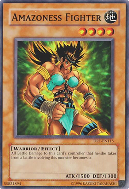 Amazoness Fighter — Dark Revelation 1 (DR1-115) Yu-Gi-Oh! card