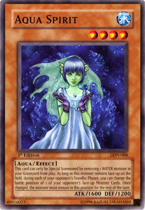 Aqua Spirit — Labyrinth of Nightmare (LON-068) Yu-Gi-Oh! card