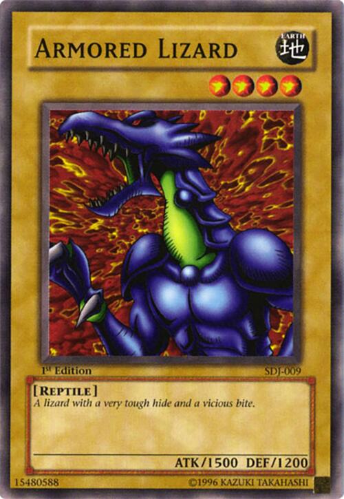 Armored Lizard — Starter Deck: Joey (SDJ-009) Yu-Gi-Oh! card