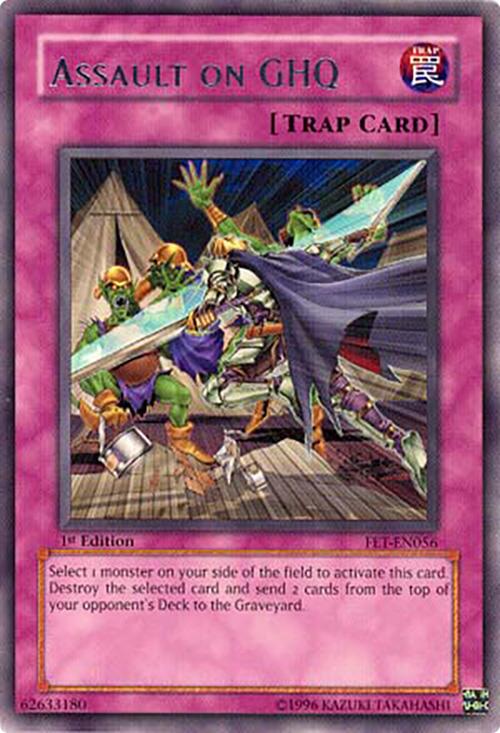 Assault on GHQ — Flaming Eternity (FET-056) Yu-Gi-Oh! card Image principale du produit