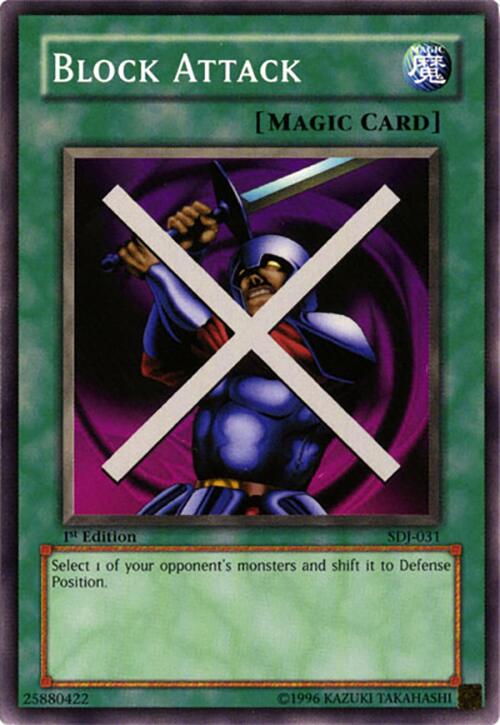 Block Attack — Starter Deck: Joey (SDJ-031) Yu-Gi-Oh! card Main image