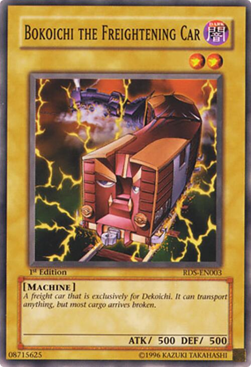 Bokoichi the Freightening Car — Rise of Destiny (RDS-003) Yu-Gi-Oh! card Hoofdafbeelding