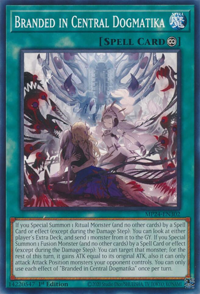 Branded in Central Dogmatika — 25th Anniversary Tin: Dueling Mirrors (MP24-302) Yu-Gi-Oh! card Immagine principale del prodotto