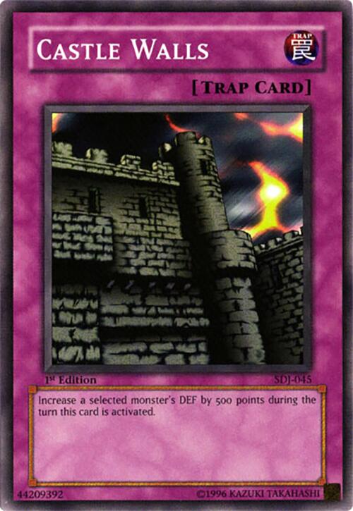 Castle Walls — Starter Deck: Joey (SDJ-045) Yu-Gi-Oh! card