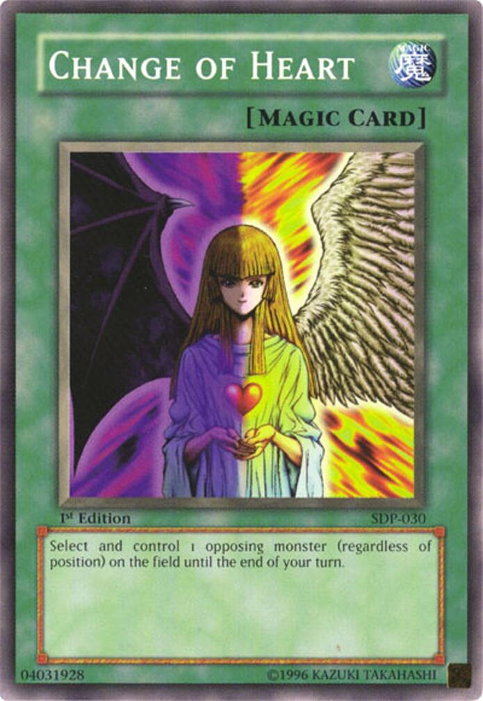 Change of Heart — Starter Deck: Pegasus (SDP-030) Yu-Gi-Oh! card