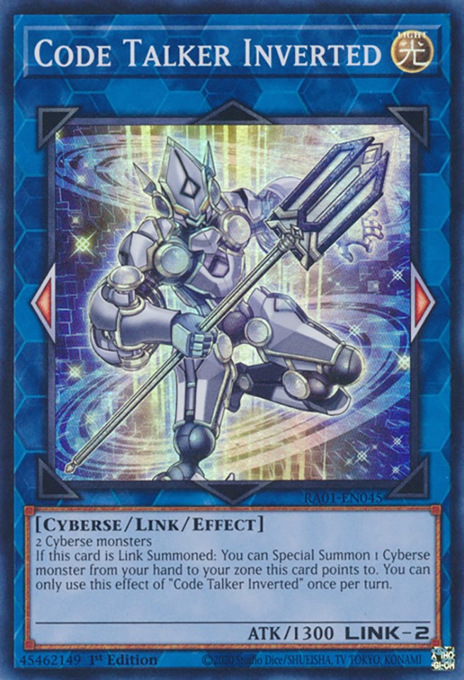 Code Talker Inverted — 25th Anniversary Rarity Collection (RA01-045) Yu-Gi-Oh! card