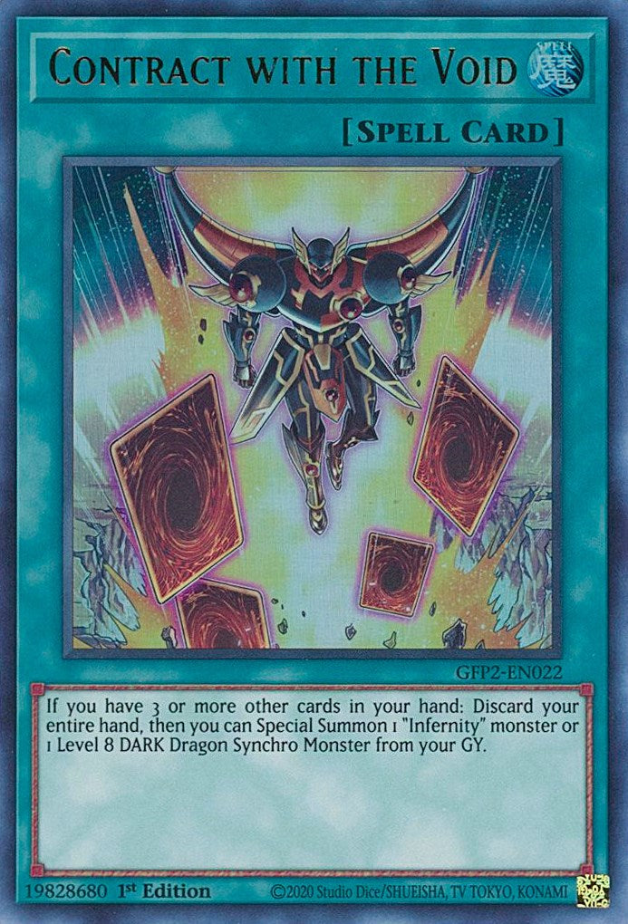 Contract with the Void — Ghosts From the Past: The 2nd Haunting (GFP2-022) Yu-Gi-Oh! card Hoofdafbeelding