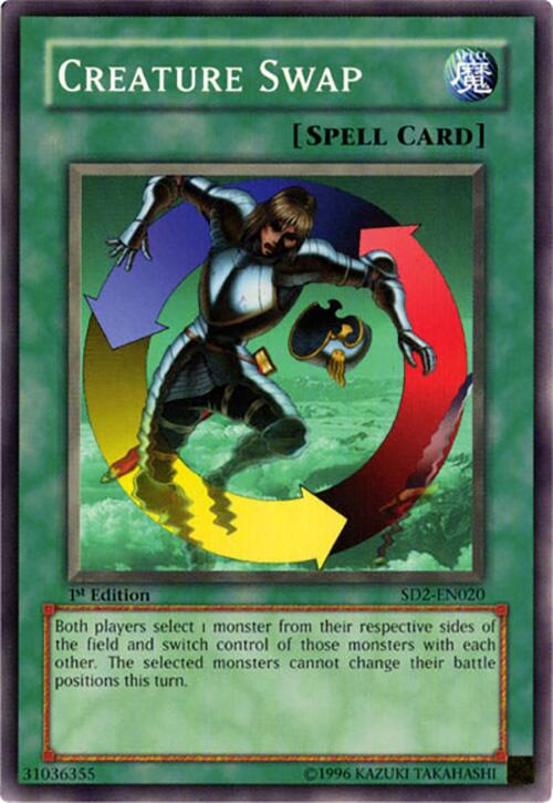 Creature Swap — Structure Deck: Zombie Madness (SD2-020) Yu-Gi-Oh! card Image principale du produit