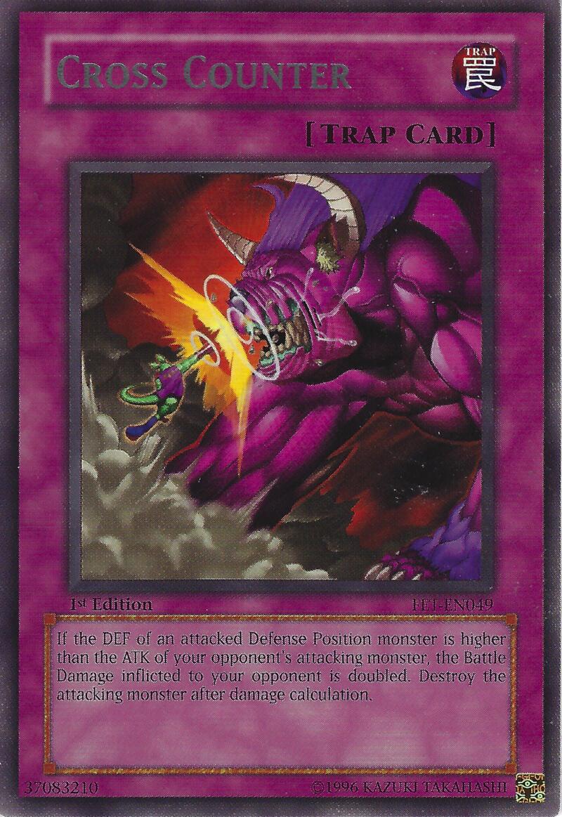 Cross Counter — Flaming Eternity (FET-049) Yu-Gi-Oh! card Image principale du produit