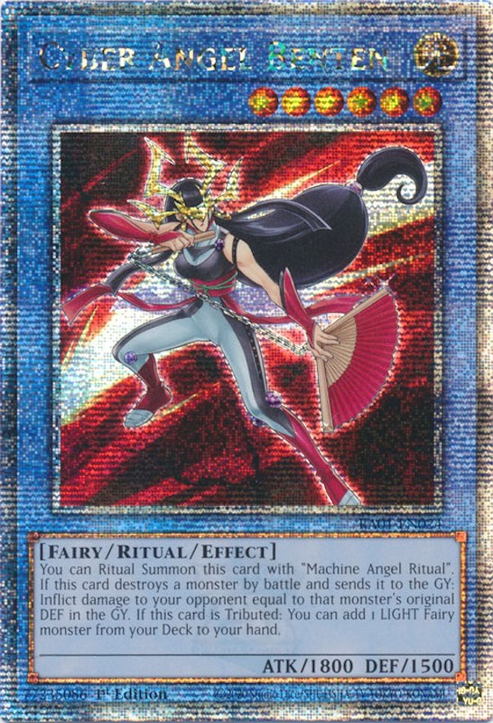 Cyber Angel Benten — 25th Anniversary Rarity Collection (RA01-024) Yu-Gi-Oh! card Immagine principale del prodotto
