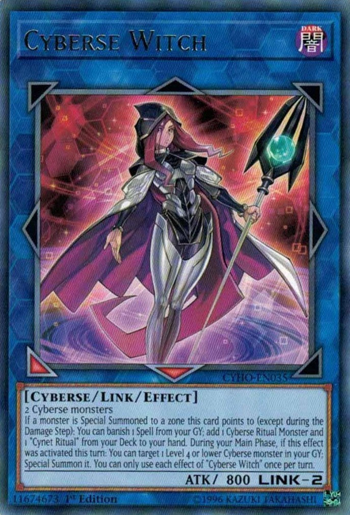 Cyberse Witch — Cybernetic Horizon (CYHO-035) Yu-Gi-Oh! card Image principale du produit