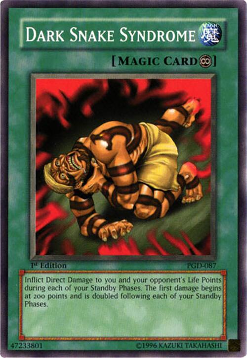 Dark Snake Syndrome — Pharaonic Guardian (PGD-087) Yu-Gi-Oh! card Main image