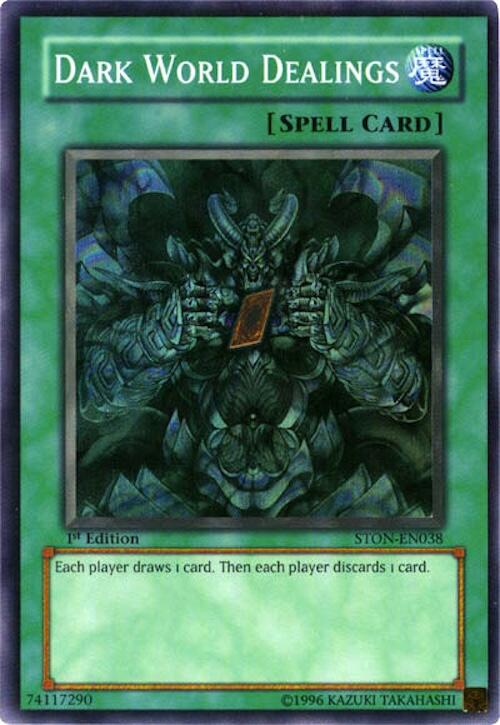 Dark World Dealings — Strike of Neos (STON-038) Yu-Gi-Oh! card Hoofdafbeelding