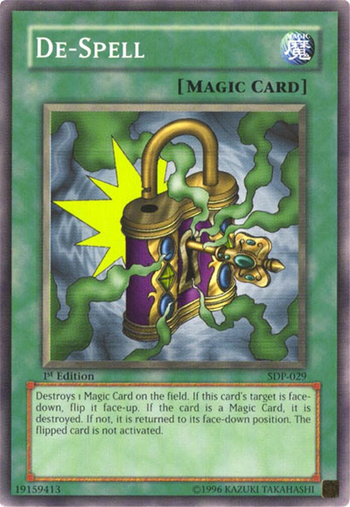 De-Spell — Starter Deck: Pegasus (SDP-029) Yu-Gi-Oh! card