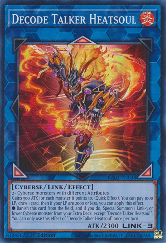 Decode Talker Heatsoul — 25th Anniversary Rarity Collection (RA01-048) Yu-Gi-Oh! card Immagine principale del prodotto