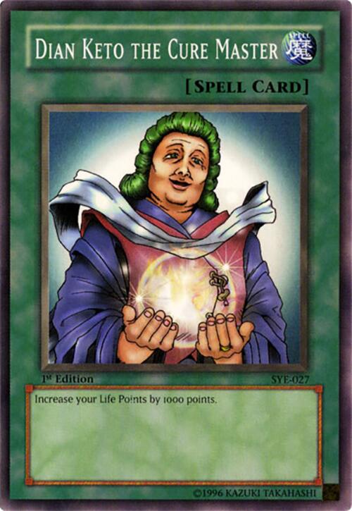 Dian Keto the Cure Master — Starter Deck: Yugi Evolution (SYE-027) Yu-Gi-Oh! card