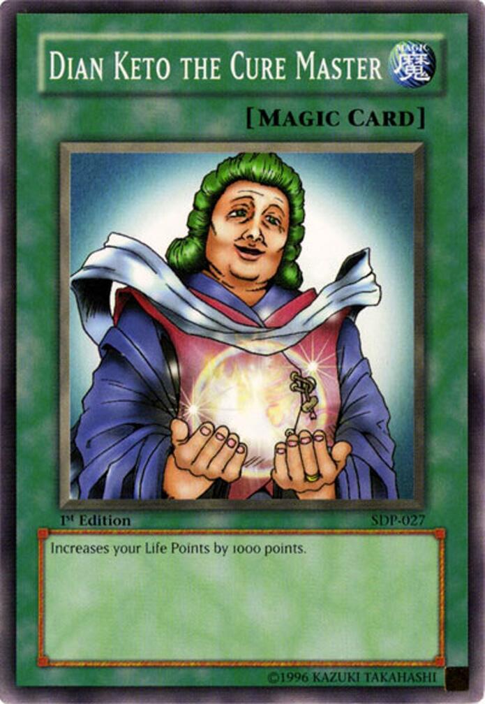 Dian Keto the Cure Master — Starter Deck: Pegasus (SDP-027) Yu-Gi-Oh! card Immagine principale del prodotto