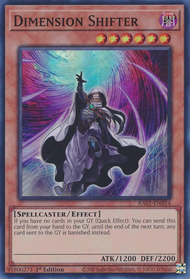 Dimension Shifter — 25th Anniversary Rarity Collection (RA01-014) Yu-Gi-Oh! card