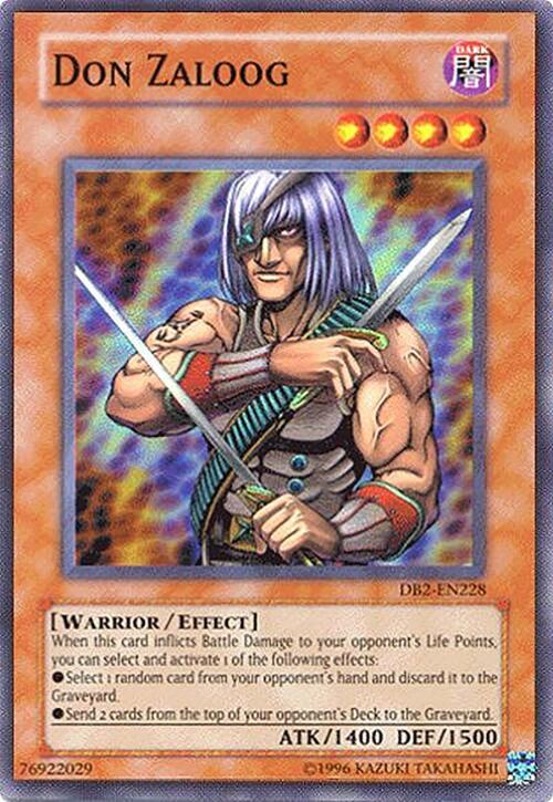 Don Zaloog — Dark Beginning 2 (DB2-228) Yu-Gi-Oh! card
