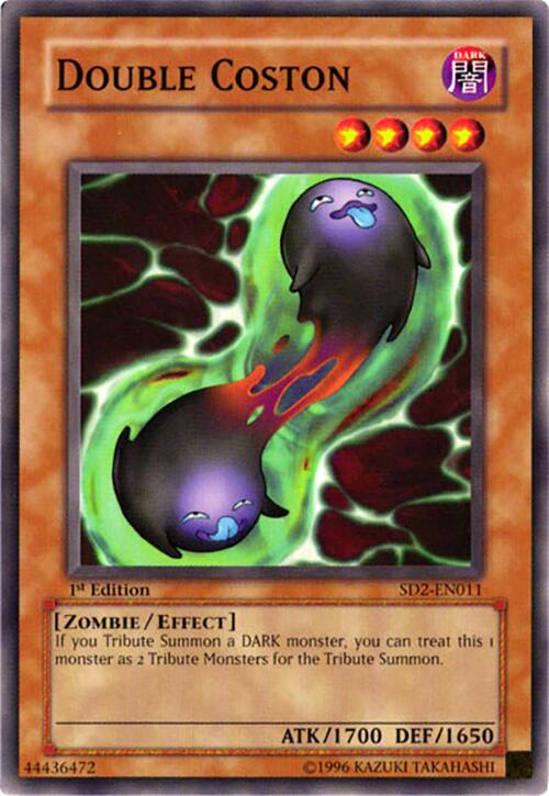 Double Coston — Structure Deck: Zombie Madness (SD2-011) Yu-Gi-Oh! card Image principale du produit