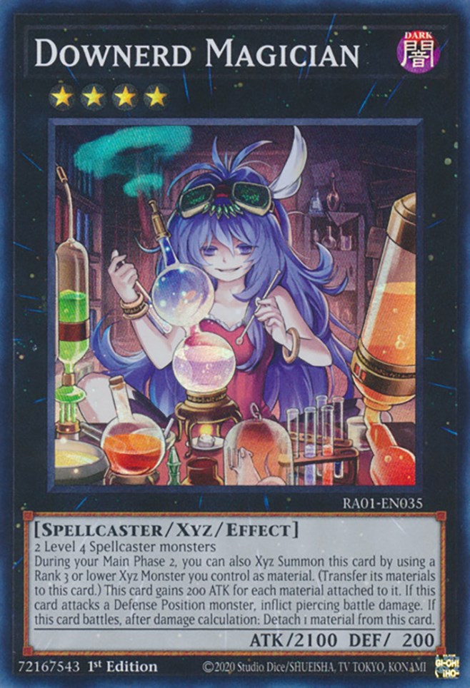 Downerd Magician — 25th Anniversary Rarity Collection (RA01-035) Yu-Gi-Oh! card