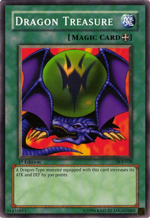 Dragon Treasure — Starter Deck: Joey (SDJ-038) Yu-Gi-Oh! card Image principale du produit