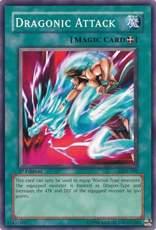 Dragonic Attack — Labyrinth of Nightmare (LON-101) Yu-Gi-Oh! card Imagen principal del producto