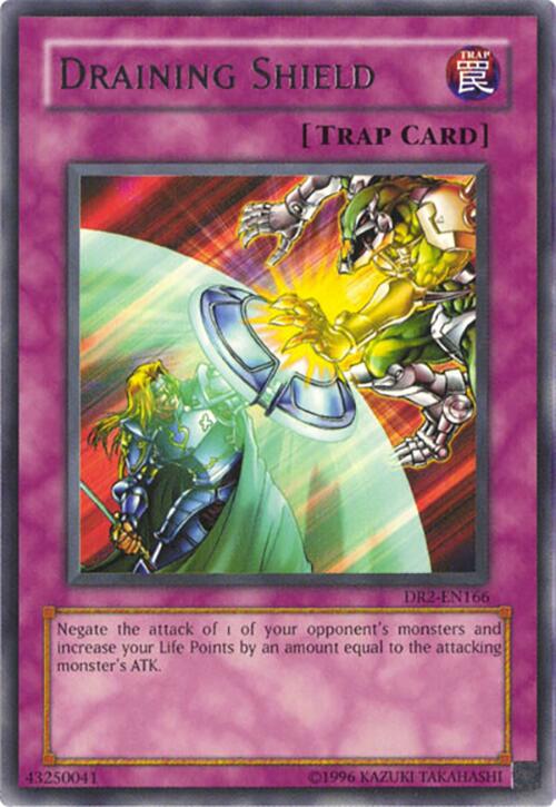 Draining Shield — Dark Revelation 2 (DR2-166) Yu-Gi-Oh! card Image principale du produit