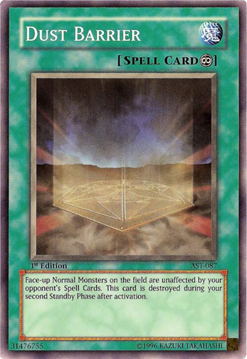 Dust Barrier — Ancient Sanctuary (AST-087) Yu-Gi-Oh! card Hauptbild