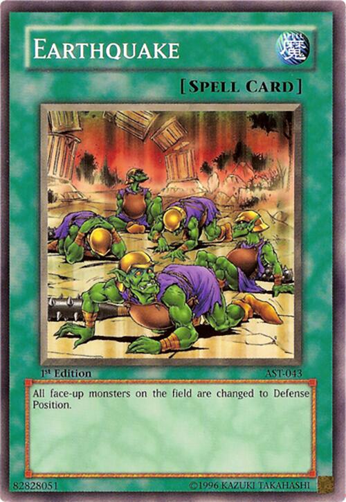 Earthquake — Ancient Sanctuary (AST-043) Yu-Gi-Oh! card Hauptbild
