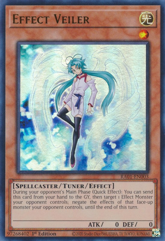 Effect Veiler — 25th Anniversary Rarity Collection (RA01-003) Yu-Gi-Oh! card