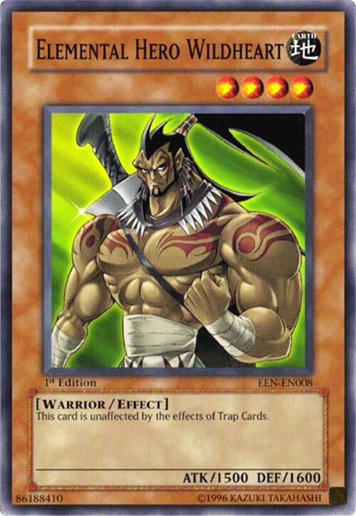 Elemental HERO Wildheart — Elemental Energy (EEN-008) Yu-Gi-Oh! card Image principale du produit