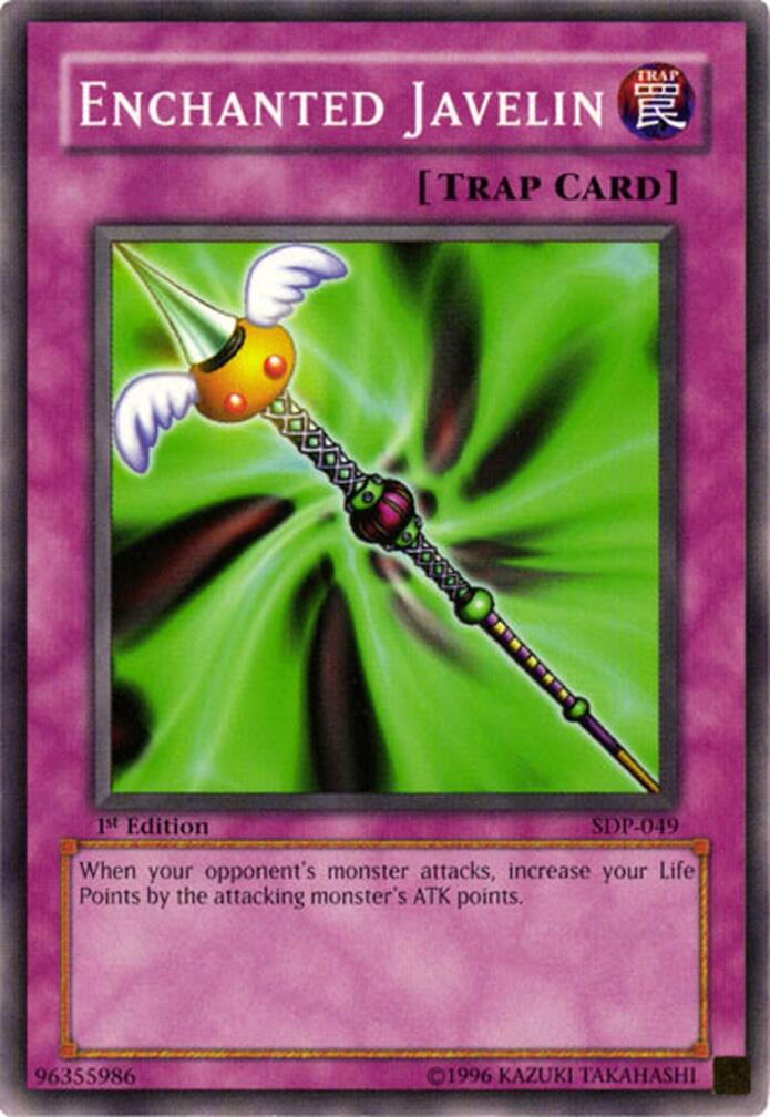 Enchanted Javelin — Starter Deck: Pegasus (SDP-049) Yu-Gi-Oh! card