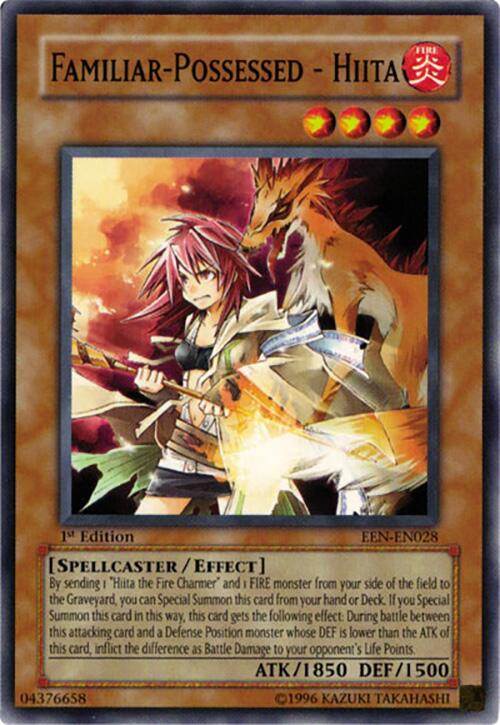 Familiar-Possessed - Hiita — Elemental Energy (EEN-028) Yu-Gi-Oh! card Image principale du produit