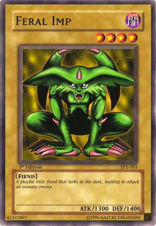 Feral Imp — Starter Deck: Yugi Evolution (SYE-003) Yu-Gi-Oh! card