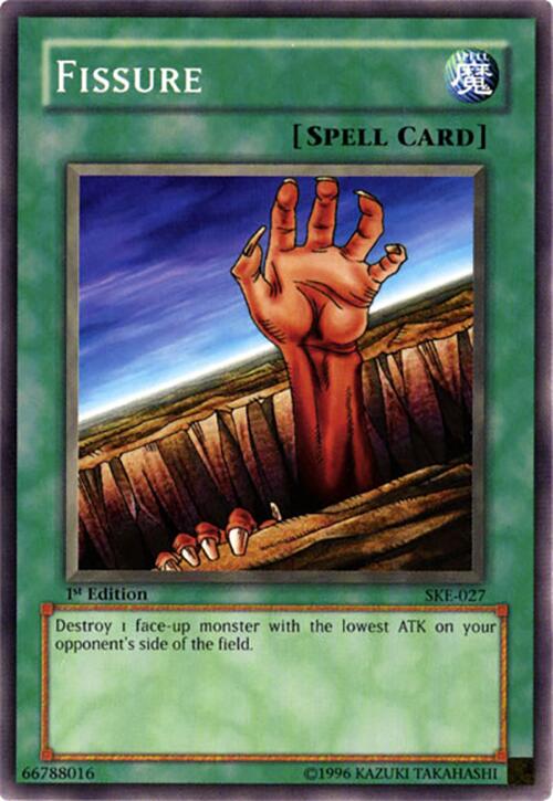 Fissure — Starter Deck: Kaiba Evolution (SKE-027) Yu-Gi-Oh! card