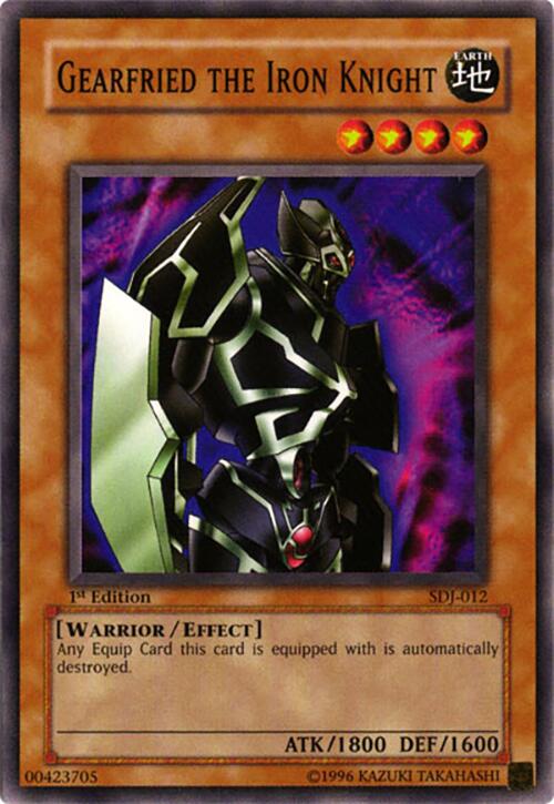 Gearfried the Iron Knight — Starter Deck: Joey (SDJ-012) Yu-Gi-Oh! card