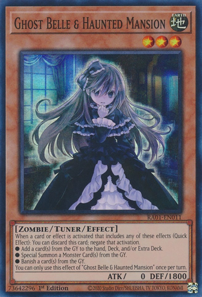 Ghost Belle & Haunted Mansion — 25th Anniversary Rarity Collection (RA01-011) Yu-Gi-Oh! card Image principale du produit