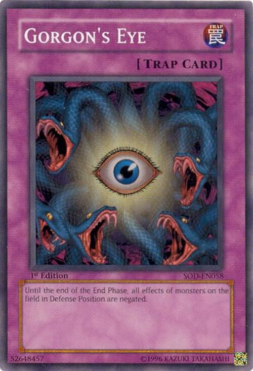 Gorgon's Eye — Soul of the Duelist (SOD-058) Yu-Gi-Oh! card