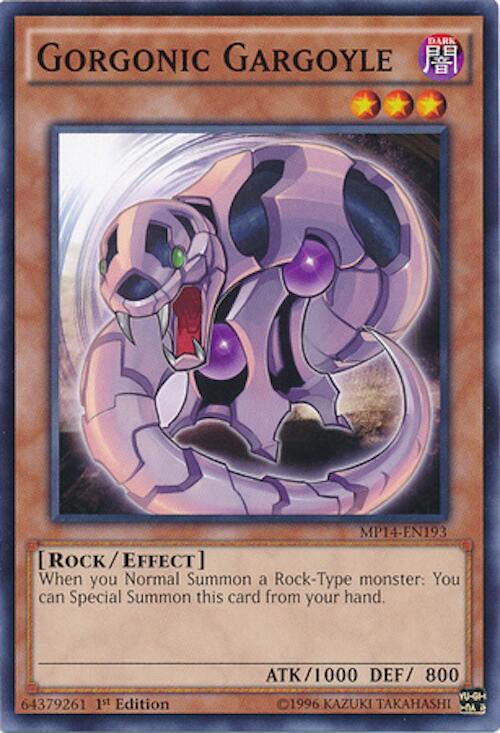 Gorgonic Gargoyle — 2014 Mega-Tins Mega-Pack (MP14-193) Yu-Gi-Oh! card Image principale du produit
