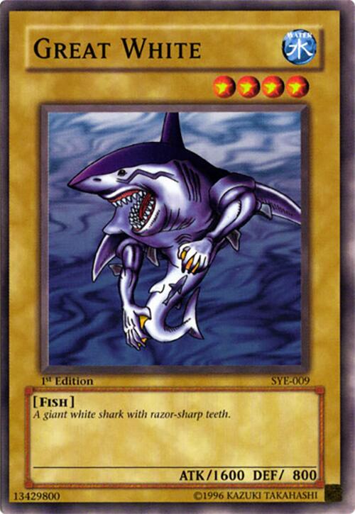 Great White — Starter Deck: Yugi Evolution (SYE-009) Yu-Gi-Oh! card Immagine principale del prodotto