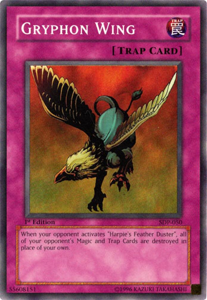 Gryphon Wing — Starter Deck: Pegasus (SDP-050) Yu-Gi-Oh! card