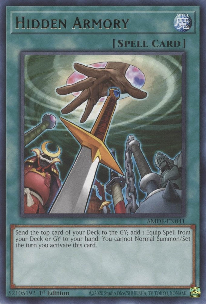 Hidden Armory — Amazing Defenders (AMDE-041) Yu-Gi-Oh! card